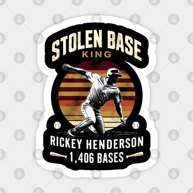 Rickey Henderson Sticker by Mara Bun